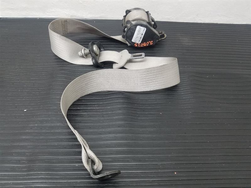 10-17 Chevrolet Traverse 2nd Row Left Driver Retractor Gray OEM 19355566