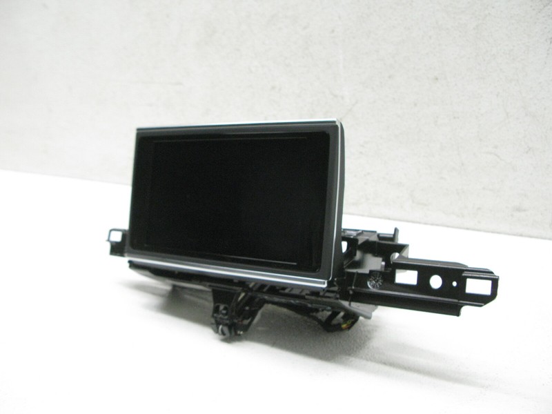 16-18 AUDI C7 A6 S6 NAVIGATION SCREEN CENTER UPPER DASH SCREEN OEM 031722