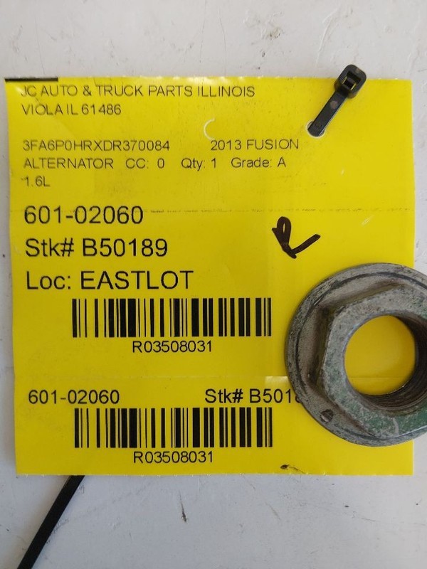 Alternator With Heated Seats Fits 13-20 FUSION 3508031