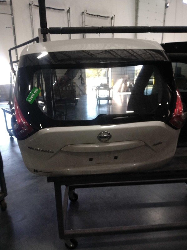 Used Deck Lid fits: 2017 Nissan Murano manual liftgate Grade A