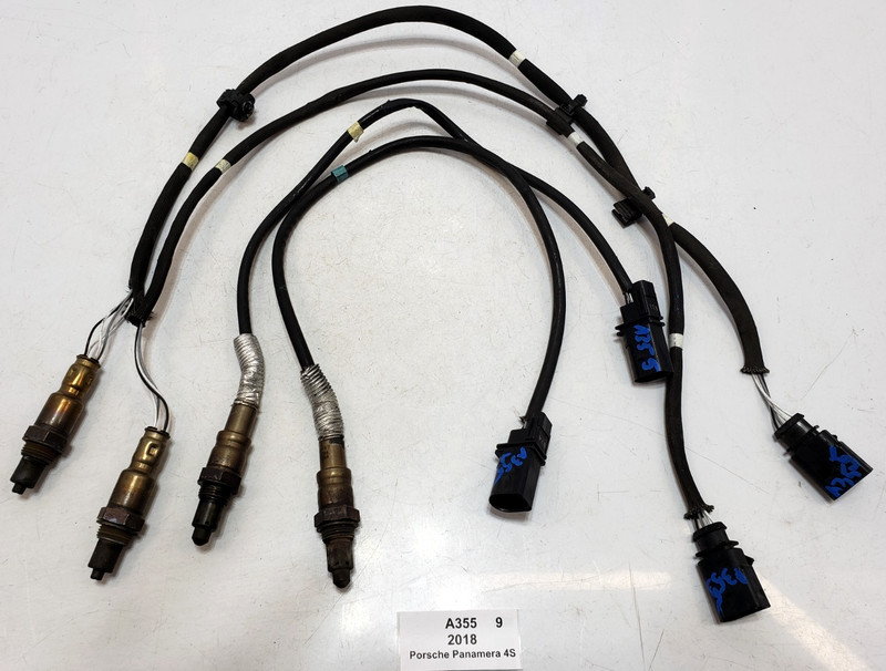 ✅ 2018-2025 OEM Porsche Panamera 4S 971 Oxygen O2 Lambda Sensor SET Of 4