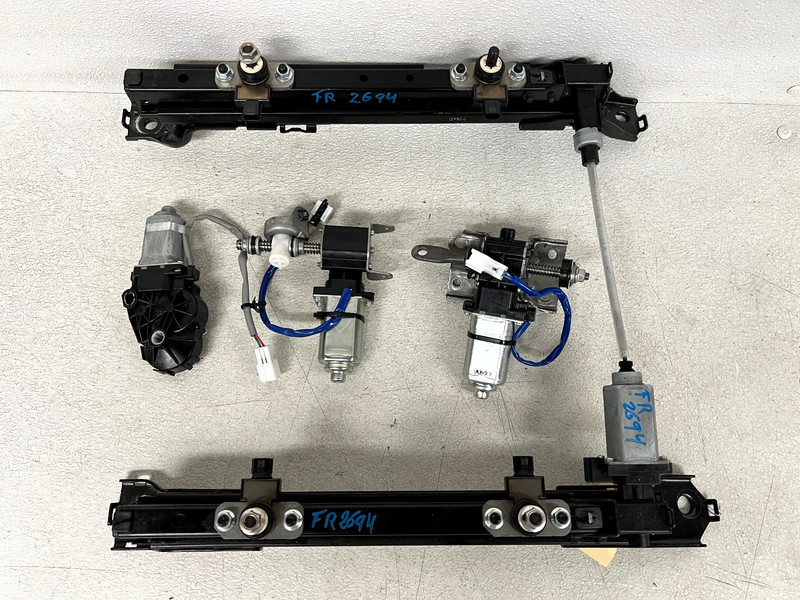 ⭐2009-2017 INFINITI FX35 FRONT RIGHT SEAT LOWER TRACK FRAME W/MOTOR SET LOT2694