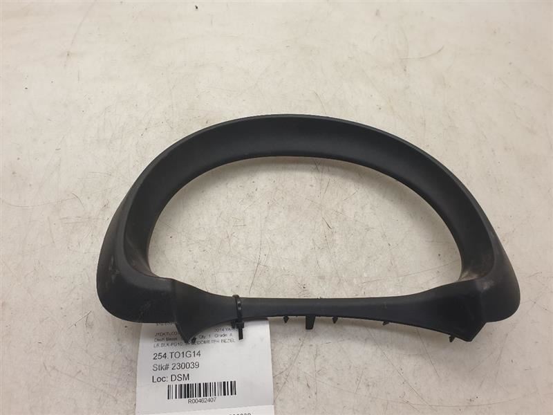 2014 TOYOTA YARIS LE SPEEDOMETER DASH BEZEL ASSEMBLY