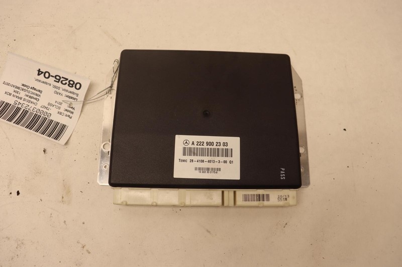 2014-215 MERCEDES S-CLASS S550 W222 SUSPENSION CONTROL MODULE W/O ACTIVE OEM