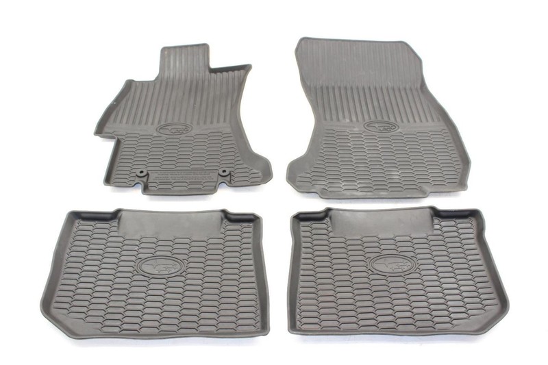Set of 4 All Weather Floor Mats Fits 15-21 WRX