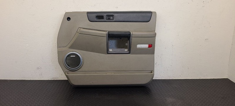 03-04 Hummer H2 Front Right Passenger Door Trim Panel Gray OEM 10358792