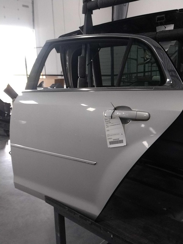 2012 Chevrolet Malibu Silver Left Rear Door 57250, 83K Miles, Used