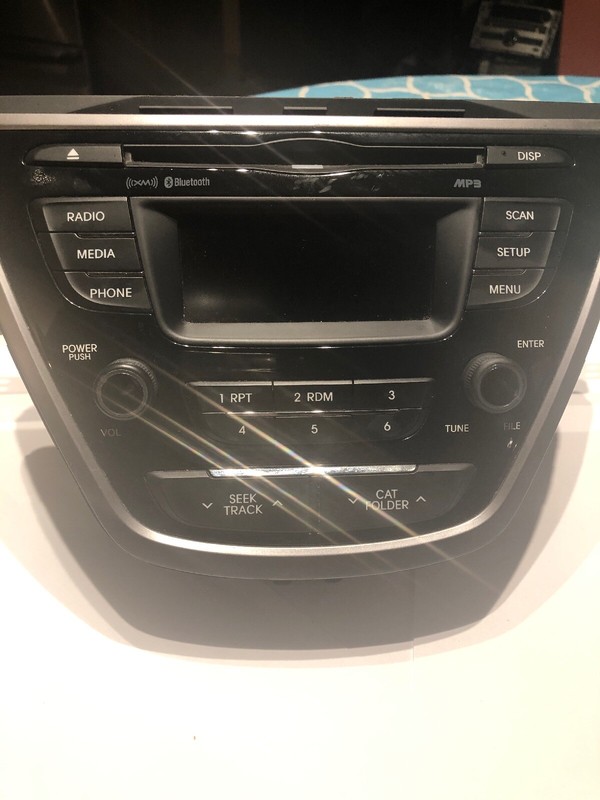 RADIO Hyundai Elantra 2011 11 2012 12 2013 13AM FM CD 961703X165RA5 893174