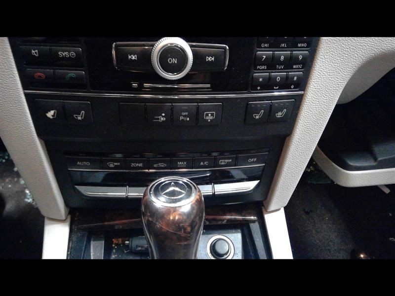 Temperature Control 207 Type Coupe E350 Front Fits 10 MERCEDES E-CLASS 1192617