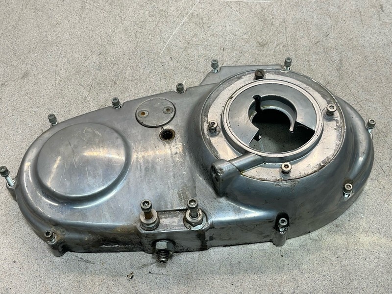 97 Harley Davidson XL 883 Sportster Left Side Engine Outer Clutch Cover Case
