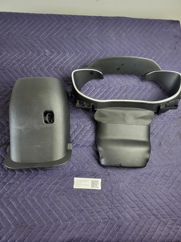 Used Oem Genesis Steering Column Shroud Cover & Cluster Bezel 84855-G920 G70 19