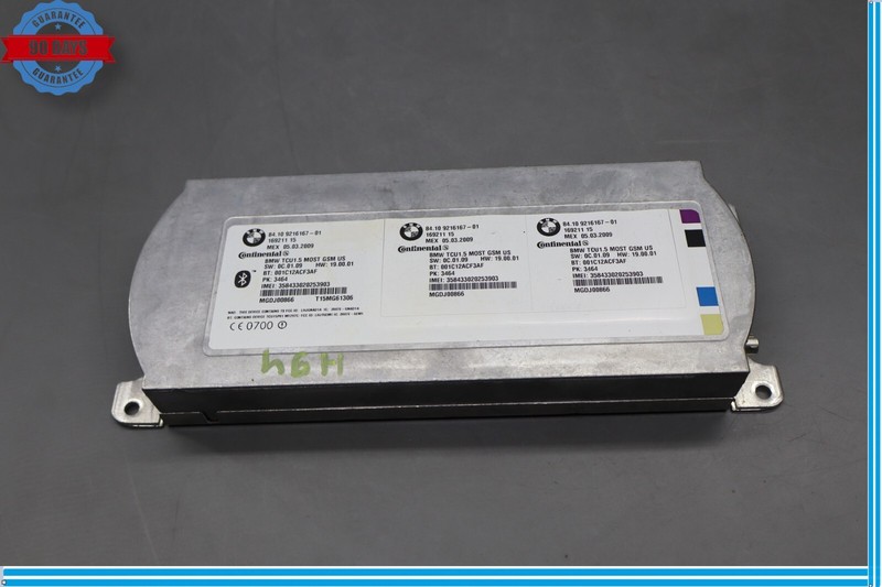 09-15 BMW F01 F02 750Li 750i TCU Telematics Bluetooth Control Module Unit Oem