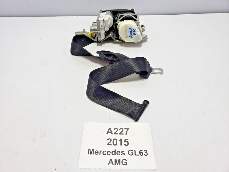 ✅ 13-16 OEM Mercedes X166 GL63 AMG Front Right Passenger Seat Belt Retractor