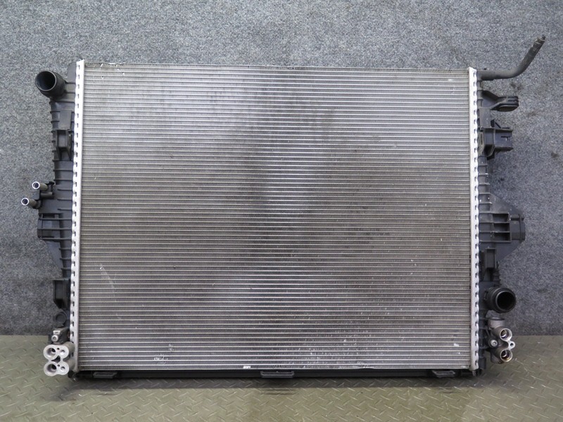 2011-2014 PORSCHE CAYENNE 958 S 4.8L ENGINE RADIATOR CORE SUPPORT ASSEMBLY