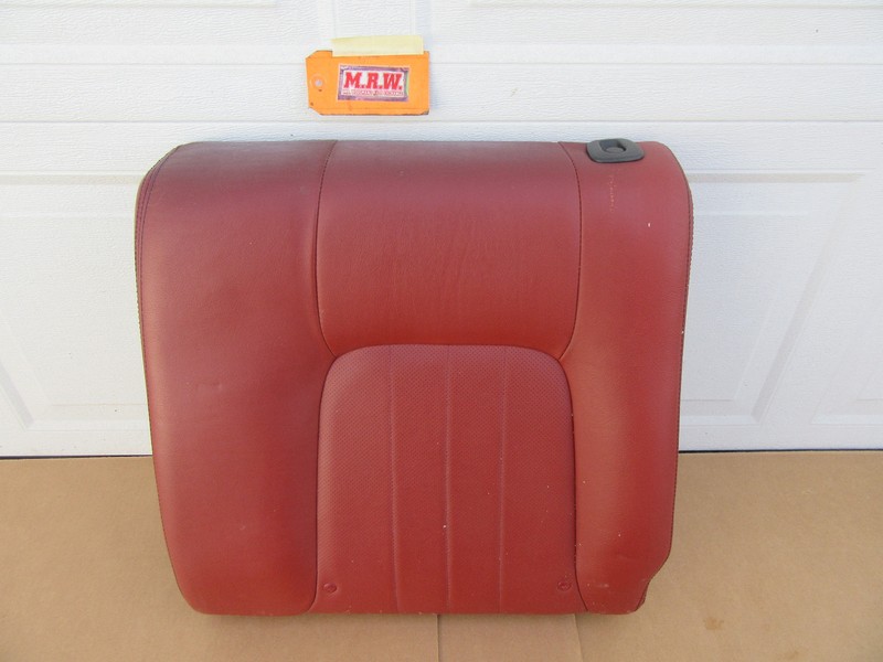 for 07 TIBURON REAR SEAT BACK UPPER TOP DRIVER LEFT L LH LR CAR RED ORANGE