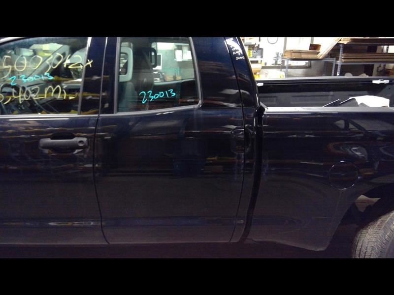 Driver Rear Side Door Black Extended Cab 4 Door Fits 07-19 TUNDRA 1056043