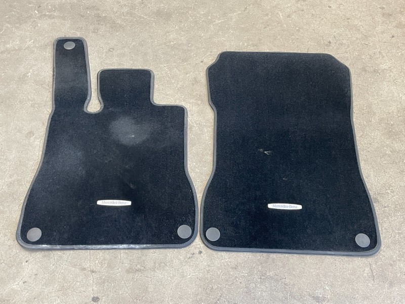 13-16 Mercedes SL550 SL400 R231 Front Left Right Floor Mat Carpet Set 1587 OEM