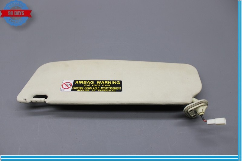 02-05 Lexus SC430 Front Right Passenger Side Sunvisor Sun Visor 7431024191 Oem