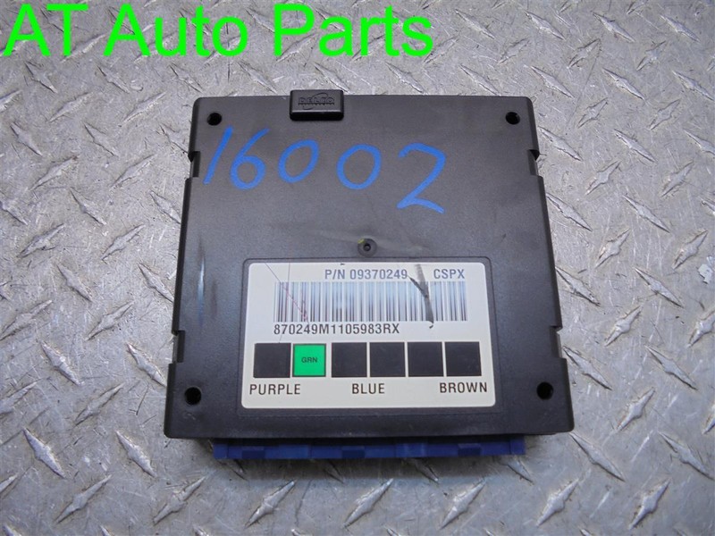 2001 YUKON 1500 2500 TAHOE SUBURBAN BODY CONTROL MODULE 9370249