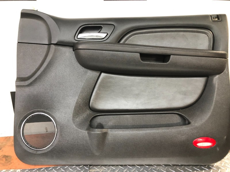 07-09 Cadillac Escalade Front Interior Passenger Side Power Door Panel OEM Black