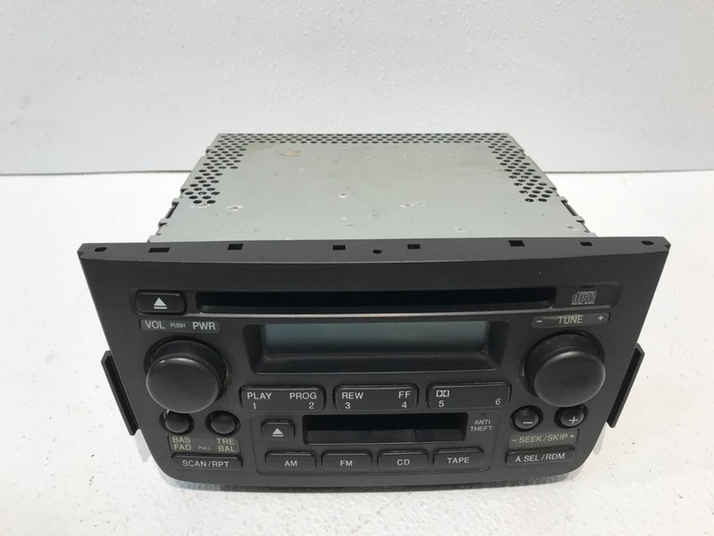 01-04 ACURA MDX RADIO RECIEVER AM-FM-CASSETE CD PLAYER OEM 39101-S3V-A030-M1