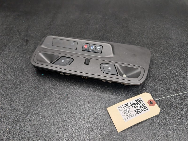 Front Overhead Console 2019 Chevrolet Camaro 84639398 2020 2021 2022 2023 2024