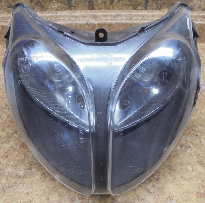 2013 Zhejiang Kaikai MD50QT-9 50CC 50 CC Scooter Front Headlight Head Light Lens