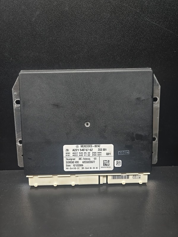 Mercedes W221 CL550 CL63 Active Body Control ABC Suspension Module Control OEM