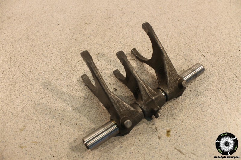 1992 Honda Interceptor 750 VFR750F SHIFT SHIFTER FORK FORKS SELECTOR VFR 92