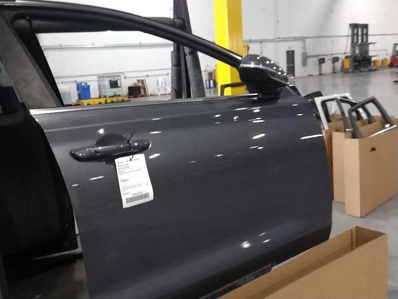 2018 Hyundai Elantra Right Door Grey Used 85000 Miles OEM Replacement Part