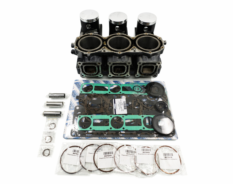 Yamaha 1200 Top End Kit - OEM REMAN Cylinder w/ NEW Wossner Pistons (+.5mm)