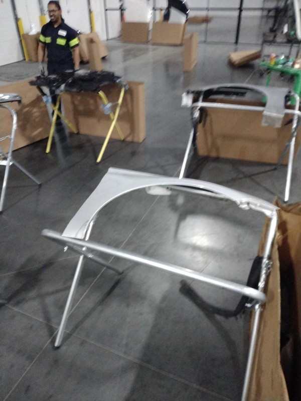 Hyundai Elantra 2018 Right Fender SILVER 650012 5700