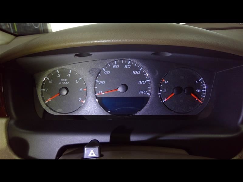 Speedometer Cluster US Opt UH8 Excluding SS Fits 2008 IMPALA 25841498