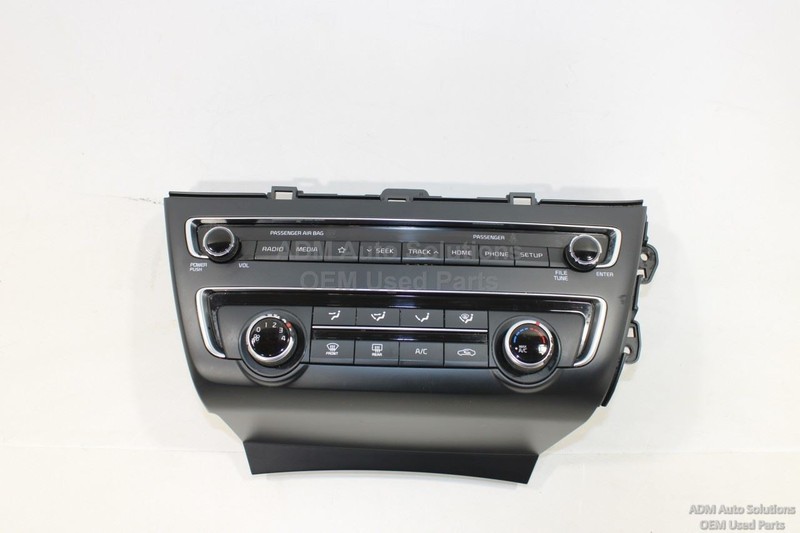 2019-2020 KIA OPTIMA RADIO AC HEATER CLIMATE TEMP CONTROL SWITCH 97250D5AA0 OEM