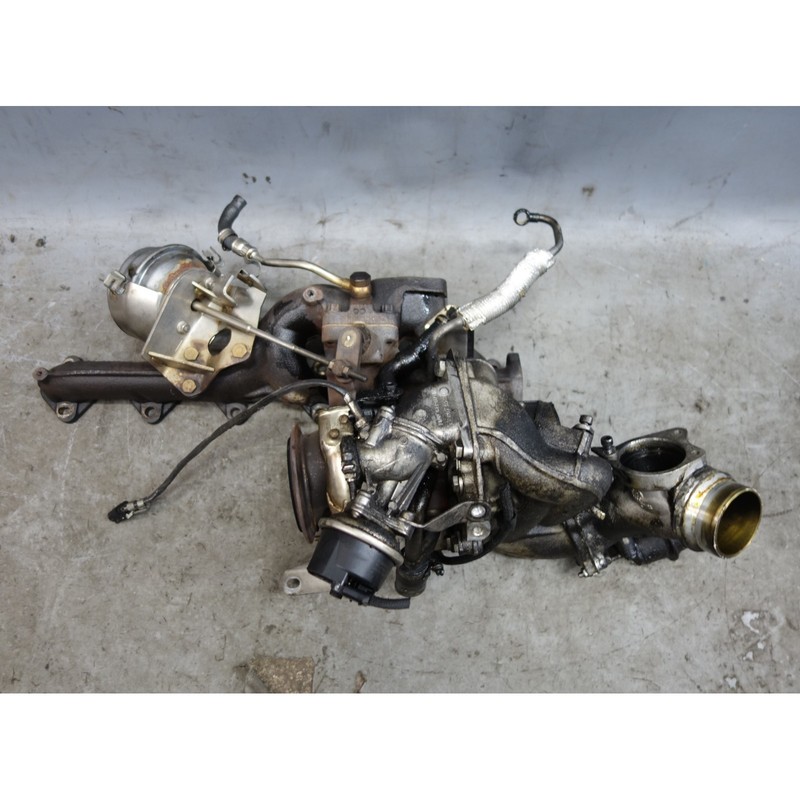 09-13 BMW E70 X5 3.5d Diesel M57 Big Low Pressure Turbocharger Assembly OEM