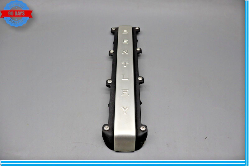 03-12 Bentley Continental GT GTC Flying Spur Top Center Engine Cover Plate Oem