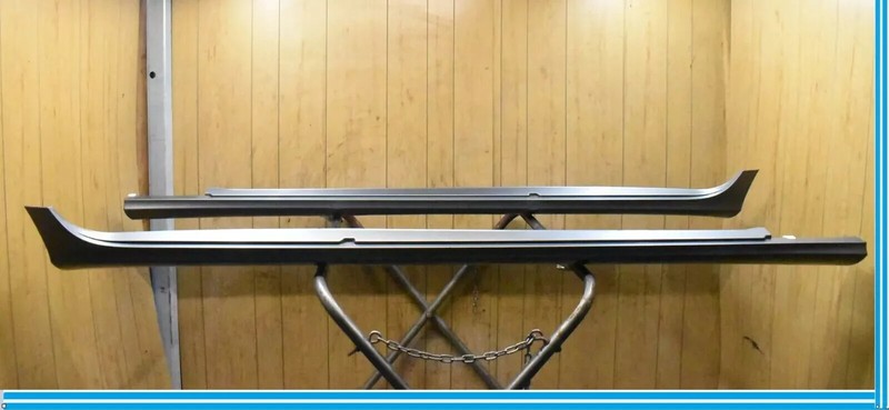 12-14 Mercedes W218 CLS550 Sport Right & Left Side Skirt Rocker Moulding OEM