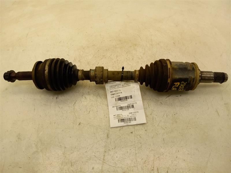 06-14 TOYOTA RAV4 2.4L 4CYL DRIVER SIDE FRONT AXLE SHAFT ASSEMBLY