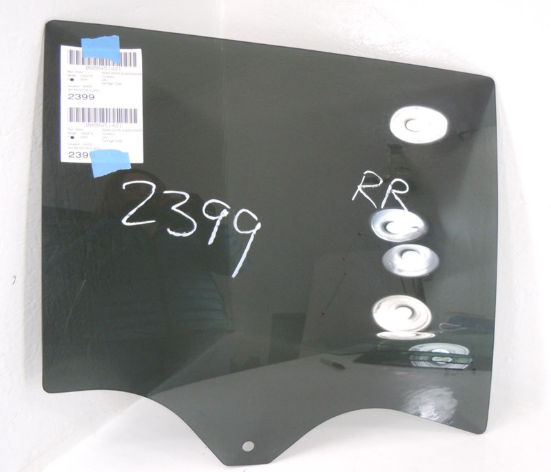 2024 24 Cadillac XT6 Rear Door Window Glass Passenger Right RH OEM