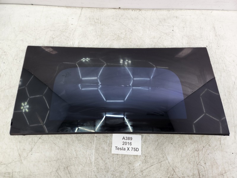 ✅ 16-20 OEM Tesla Model X Rear Right Passenger Falcon Door Upper Roof Glass