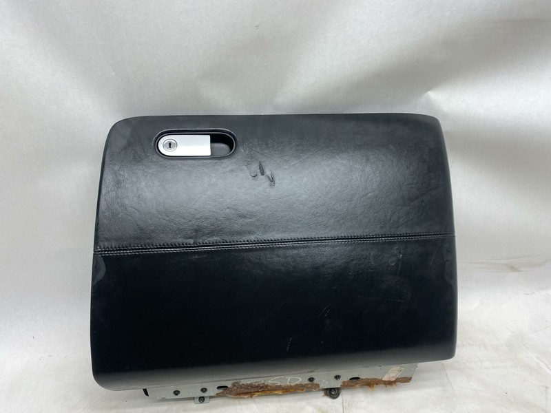 2006-2008 BENTLEY CONTINENTAL FLYING SPUR DASHBOARD GLOVE BOX BLACK LEATHER OEM