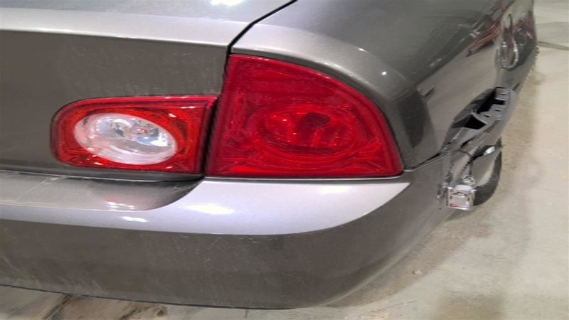 Passenger Tail Light Quarter Panel Mounted Red Lens Fits 08-12 MALIBU 3438767
