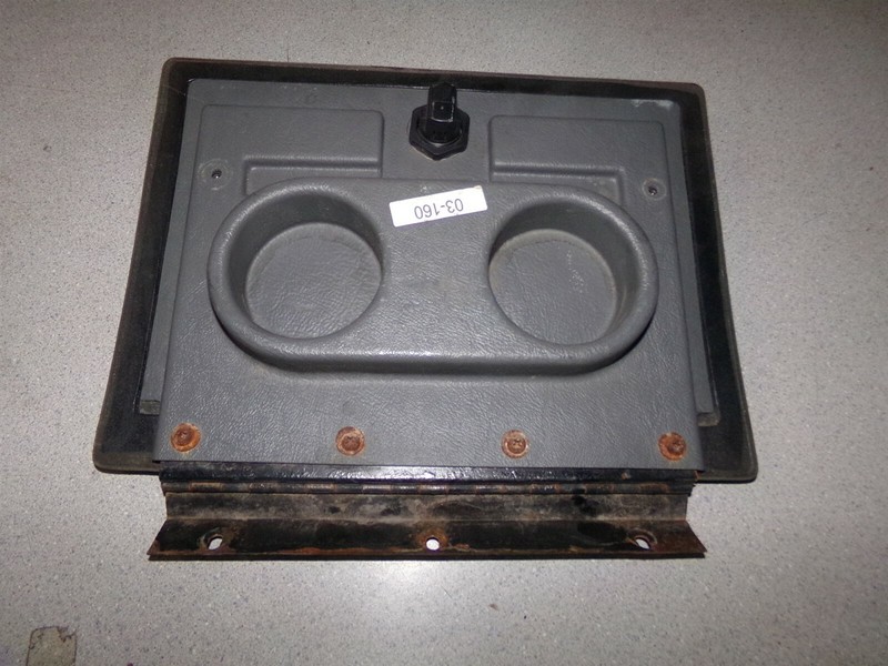 Gray Glove Box with Fold down Cup-Holder *FREE SHIPPING*