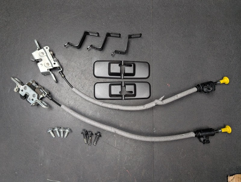 2PC Rear Right & Left Seat Latches Set 2018 Jaguar XE S GX73-613D60-AA 2019