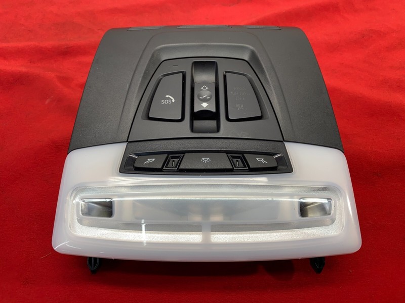 BMW F30 F32 F36 F80 F82 Upper Headliner Sunroof Control Reading Light Black OEM✅