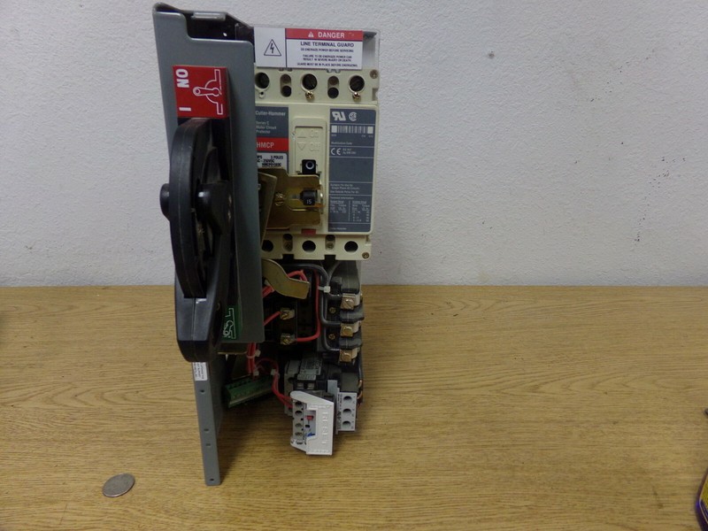 Allen Bradley RC380 Rev A 4012680107 set Up 22131 on/off Switch w/ Cutler Hammer