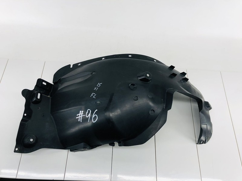 13-15 BMW X1 E84 FRONT LEFT SIDE REARWARD FENDER LINER SPLASH GUARD OEM #96