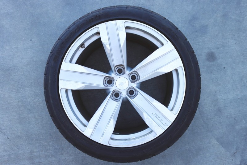 2012-2015 Chevy Camaro ZL1 20"x11" Front Wheel & G-Force 305/35ZR Tire GM *USED
