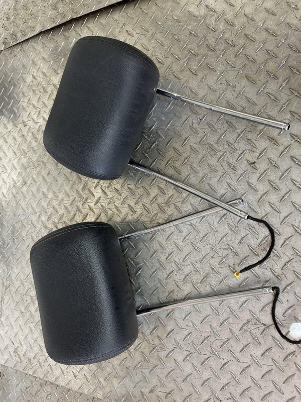 2007-2009 Mercedes Benz GL450 W164 Front RH LH Headrests Leather Oem