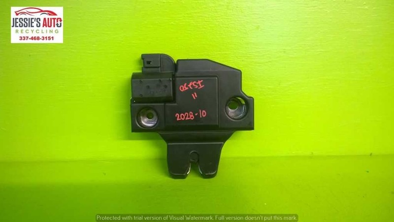 10 11 12 13 LEXUS IS250 2.5L AT SEDAN TRUNK LOCK LATCH ACTUATOR OEM 2028-10